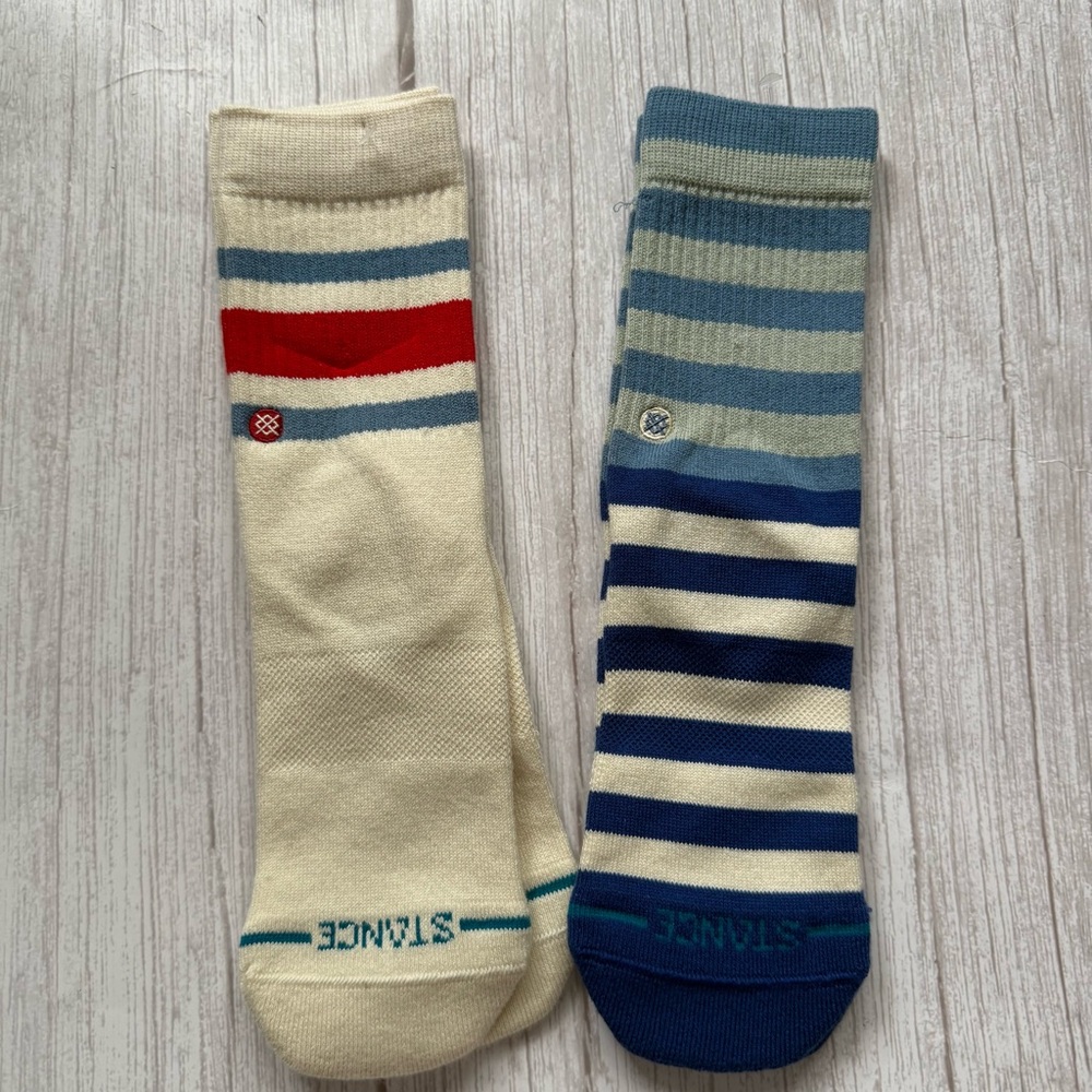 New Kids STANCE Crew Socks Size Youth L
